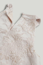 Load image into Gallery viewer, Mothercare Pink Jacquard Occasion Dress