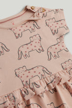 Load image into Gallery viewer, Mothercare My First Pink Romper Dress