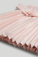 Load image into Gallery viewer, Mothercare Pink Pleated Dress, Knickers and Headband Outfit