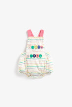 Load image into Gallery viewer, Mothercare Caterpillar Bibshorts and Bodysuit Set