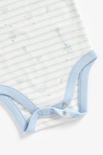 Load image into Gallery viewer, Mothercare Chambray Bibshorts And Bodysuit Set