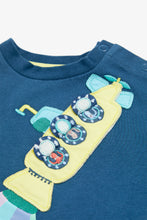 Load image into Gallery viewer, Mothercare Submarine Lift-The-Flap T-Shirt