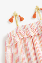Load image into Gallery viewer, Mothercare Striped Tassel Blouse