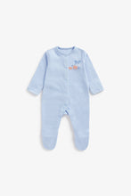 Load image into Gallery viewer, Mothercare Elephant Sleepsuits - 3 Pack