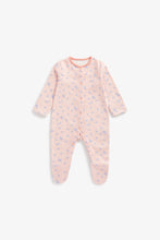 Load image into Gallery viewer, Mothercare Elephant Sleepsuits - 3 Pack