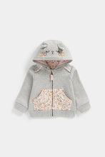 Load image into Gallery viewer, Mothercare Cat Zip-Up Hoody