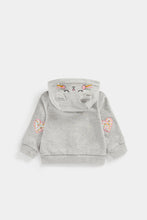 Load image into Gallery viewer, Mothercare Cat Zip-Up Hoody