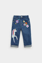 Load image into Gallery viewer, Mothercare Nature'S Artist Jeans with Embroidery