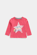 Load image into Gallery viewer, Mothercare Star Long-Sleeved T-Shirt