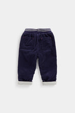 Load image into Gallery viewer, Mothercare Regular Fit Baby Boys Blue Trousers