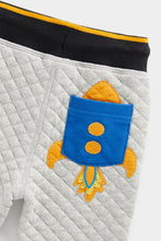 Load image into Gallery viewer, Mothercare Rocket Quilted Jogger