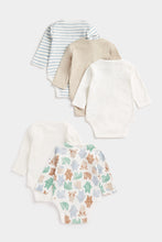 Load image into Gallery viewer, Mothercare Mummy and Daddy Long Sleeved Bodysuits - 5 Pack