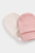 Load image into Gallery viewer, Mothercare My First Pink Hat And Mitts - 2 Pack
