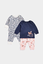 Load image into Gallery viewer, Mothercare Cats Pyjamas - 2 Pack