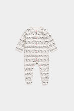 Load image into Gallery viewer, Mothercare Spotty Dog Sleepsuits - 3 Pack