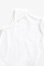 Load image into Gallery viewer, Mothercare White Sleeveless Bodysuits - 7 Pack