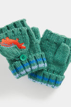 Load image into Gallery viewer, Mothercare Dino Flip Mitts