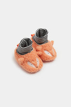 Load image into Gallery viewer, Mothercare Fox Sock-Top Baby Booties