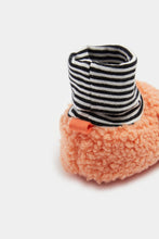 Load image into Gallery viewer, Mothercare Fox Sock-Top Baby Booties