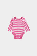 Load image into Gallery viewer, Mothercare Chambray Dungarees and Bodysuit Set