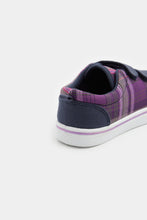 Load image into Gallery viewer, Mothercare Check Canvas Trainers