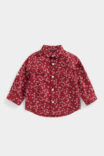 Load image into Gallery viewer, Mothercare Red Floral Shirt