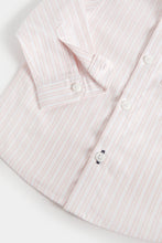 Load image into Gallery viewer, Mothercare Pink Stripe Oxford Shirt