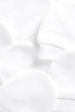 Load image into Gallery viewer, Mothercare White Baby Mitts - 3 Pack