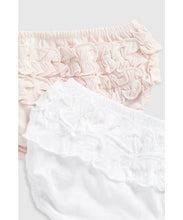 Load image into Gallery viewer, Mothercare Frilly Briefs - 2 Pack