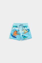 Load image into Gallery viewer, Mothercare Dinosaur Board Shorts
