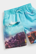 Load image into Gallery viewer, Mothercare Shark Board Shorts
