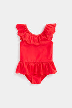 Load image into Gallery viewer, Mothercare Broderie Frill Swimsuit
