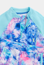 Load image into Gallery viewer, Mothercare Tie-Dye Sunsafe Rash Vest and Shorts