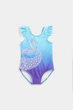Load image into Gallery viewer, Mothercare Ombre Mermaid Tail Swimsuit