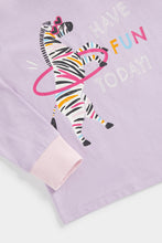 Load image into Gallery viewer, Mothercare Fun Zebra Pyjamas - 2 Pack