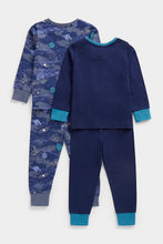 Load image into Gallery viewer, Mothercare Spacing Out Pyjamas - 2 Pack