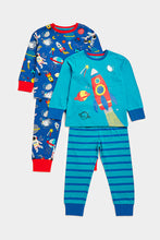Load image into Gallery viewer, Mothercare Blast Off Pyjamas - 2 Pack
