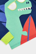 Load image into Gallery viewer, Mothercare Surfing Dino Pyjamas - 2 Pack

