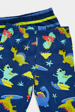 Load image into Gallery viewer, Mothercare Surfing Dino Pyjamas - 2 Pack
