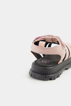 Load image into Gallery viewer, Mothercare Pink Glitter Sandals