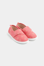 Load image into Gallery viewer, Mothercare Hearts Canvas Shoes