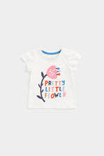 Load image into Gallery viewer, Mothercare Pretty Flower T-Shirt