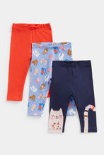 Load image into Gallery viewer, Mothercare Cat Leggings - 3 Pack