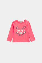 Load image into Gallery viewer, Mothercare Happy Leopard Long-Sleeved T-Shirt