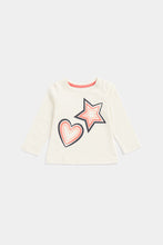 Load image into Gallery viewer, Mothercare Star Long-Sleeved T-Shirt