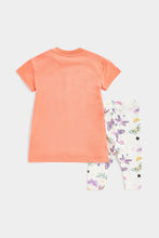 Load image into Gallery viewer, Mothercare Sweat Dress and Leggings Set