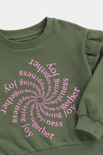 Load image into Gallery viewer, Mothercare Joyful Sweat Top and Leggings Set