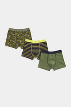 Load image into Gallery viewer, Mothercare Dino Trunk Briefs - 3 Pack