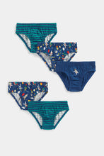 Load image into Gallery viewer, Mothercare Space Briefs - 5 Pack