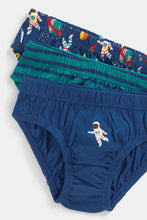 Load image into Gallery viewer, Mothercare Space Briefs - 5 Pack